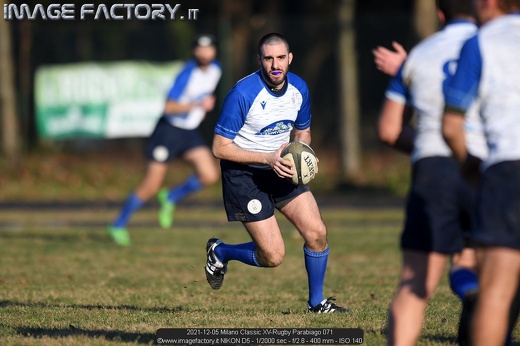 2021-12-05 Milano Classic XV-Rugby Parabiago 071